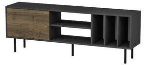 NÍZKÁ KOMODA, antracitová, barvy vlašských ořechů, 160/57/35 cm Livetastic - Online Only TV příslušenství, Online Only