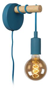 LUCIDE 08227/01/35 PAULIEN Nástenné svítidlo E27 1x60W modrá