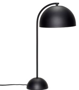 Černá kovová stolní lampa Hübsch Form