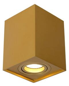 LUCIDE 22953/01/02 TUBE Stropní bodové svítidlo GU10 1x50W matná zlatá/mosaz