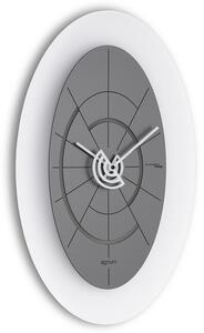 Designové nástěnné hodiny I560AN grey IncantesimoDesign 45cm