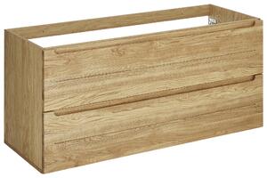 SKŘÍŇKA POD UMYVADLO, barvy dubu, barvy dubu, 120/54/46 cm Linea Natura - Koupelnové série, Online Only