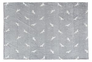 Dětská svítící deka KŮŇ 130x150 cm
