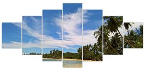Obraz pláže (210x100 cm)