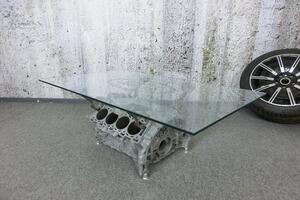 (3446) LAND ROVER V8 konferenční stůl z motoru