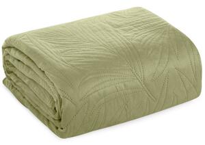 Přehoz na sedačku - pohovku - postel LOISA II. zelená 200x220 cm Mybesthome