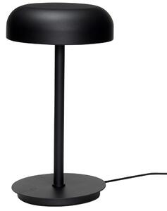OnaDnes -20% Černá kovová stolní LED lampa Hübsch Velo