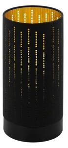 Eglo 98314 VARILLAS Stolní lampa E27 1x40W černá, zlatá