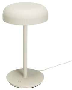 Béžová kovová stolní LED lampa Hübsch Velo