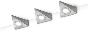 TRIO 273370307 Ecco svítidlo pod kuchyňskou linku LED 3x3W 200lm 3000K