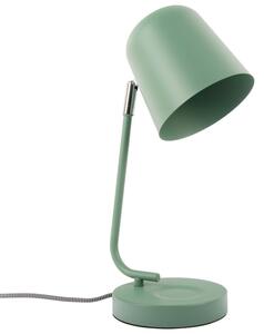Time for home Zelená kovová stolní lampa Enio
