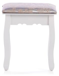 HOMEDE Toaletní stolek Bronte bílá 75x40x141