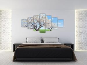 Obraz stromů (210x100 cm)