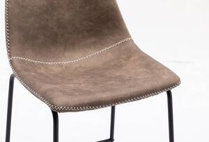 Designová barová židle Alba taupe