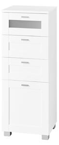Livarno® Koupelnová skříňka se 4 zásuvkami Basel (100410204)