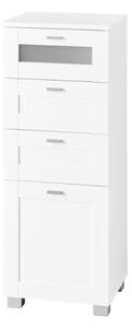 Livarno® Koupelnová skříňka se 4 zásuvkami Basel (100410204)