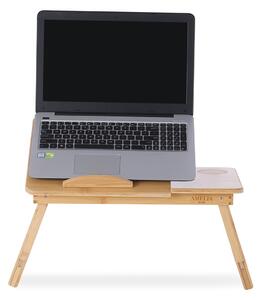 Bambusový stolek na laptop, 50x30cm, Homede