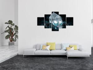 Obraz krystalu (125x70 cm)