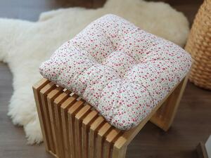 Písecké lůžkoviny Sedák na židli - Kvítky červené