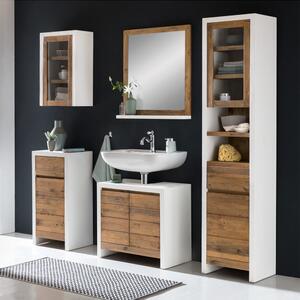 Massive home | Designová koupelnová skříňka Bridgwater bílá - VÝPRODEJ MH255W