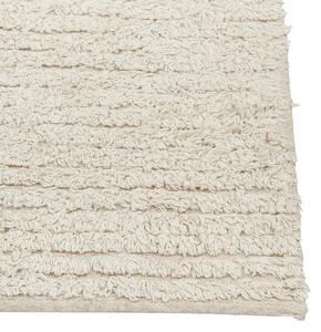 Bavlněný koberec 80 x 150 cm béžový TEZPUR