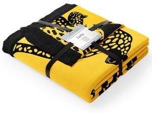 FLHF Deka Zaria tygr černá/žlutá, 150x200
