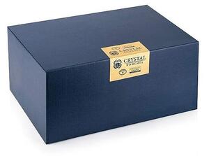 Crystal Bohemia sklenice na whisky Quadro 340 ml 6 ks