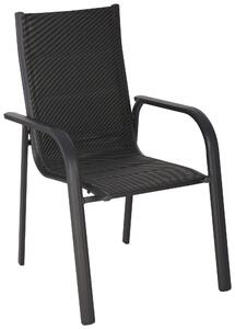 STOHOVATELNÉ KŘESLO, kov, textil Ambia Garden - Stohovatelné židle