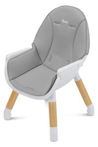 Caretero Jídelní židlička TUVA GREY