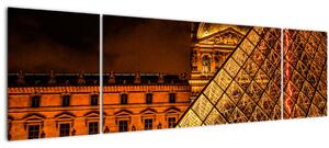 Obraz Louvre v Paříži (170x50 cm)