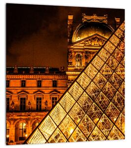 Obraz Louvre v Paříži (30x30 cm)