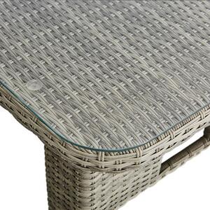 ZAHRADNÍ SEDACÍ SOUPRAVA, kov, plast, sklo, textil Ambia Garden
