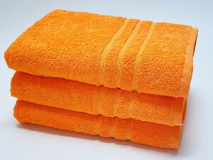 Froté ručník HOTEL 500g - Oranžový 50x100