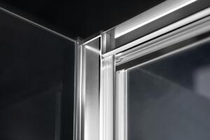Gelco SIGMA SIMPLY čtvercový sprchový kout pivot dveře 900x900mm L/P varianta, Brick sklo