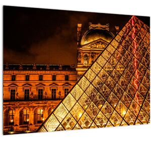 Obraz Louvre v Paříži (70x50 cm)