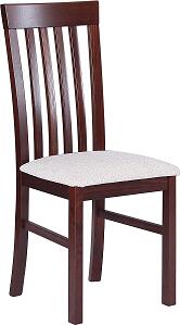 Nábytkáři ORFA MIA 2 jídelní židle (MILANO 2) dřevo ořech / šedá látka č. 1X(DM) - kolekce 