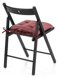 Sedák na židli LOMBOK růžová 40x40 cm (cena za 1 kus) Mybesthome