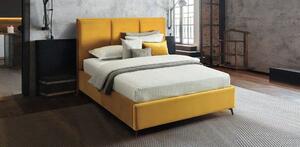 Čalouněná postel CESTO - šedá 180 × 200 cm