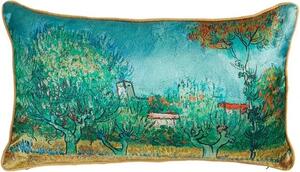BH Van Gogh polštář Countryside 30x50cm, modrý