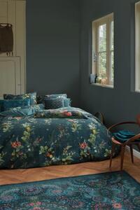 Pip Studio povlečení Fall in Leaf Dark Blue 200x200 + 2x 70x90, perkálové, tmavě modré