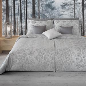 Povlečení Veba DIAMANT Vena šedá Velikost: 140x200 cm + 70x90 cm