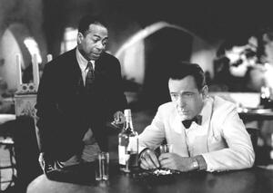 Umělecká fotografie Humphrey Bogart, Casablanca 1943, (40 x 30 cm)