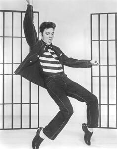 Umělecká fotografie 'Jailhouse Rock' de RichardThorpe avec Elvis Presley 1957, (30 x 40 cm)