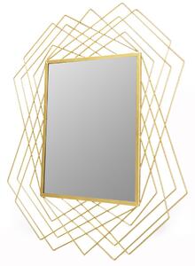 HOMEDE Zrcadlo Pando zlatá, 55x68