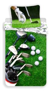 Jerry Fabrics Bavlněné povlečení - Golf - 140x200 + 70x90