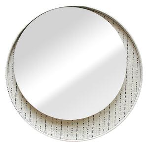 HOMEDE Zrcadlo Sense černá/bílá, 60,60x3,3