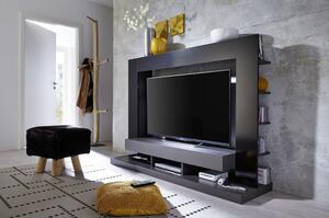 Massive home | Moderní TV stolek Sally – černý lesk 156100131
