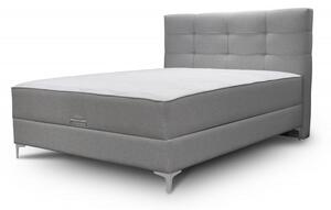 Dvoulůžková postel BETA - šedá 180 × 200 cm