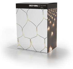 DecoKing LED světelná síť - 200LED, 1x200cm