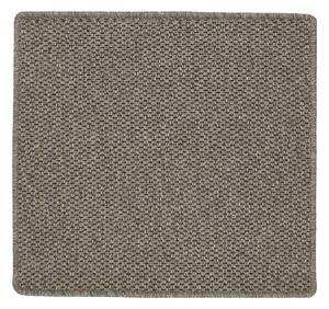 Vopi koberce Kusový koberec Nature tmavě béžový čtverec - 60x60 cm